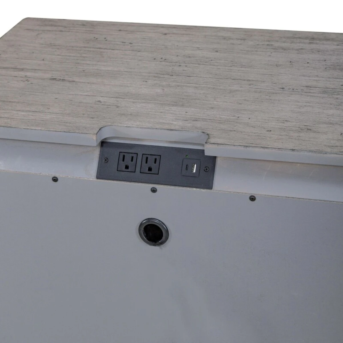 Big Valley 2 Drawer Night Stand w/ Charging Station - Image 10