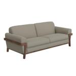 Wooden Frame & Base, Sofa - Loft Brown