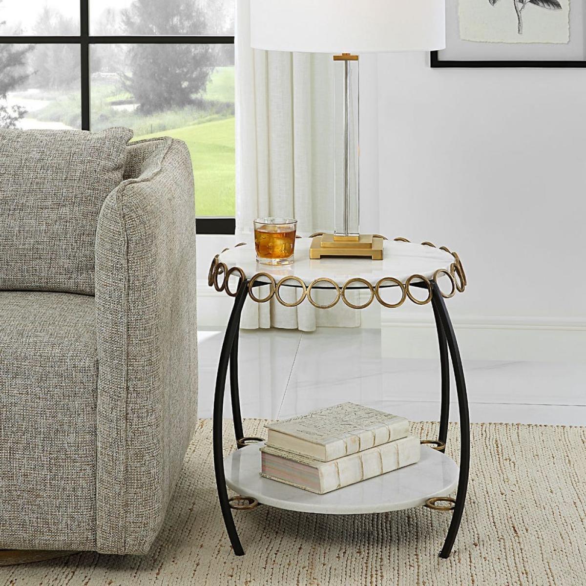 Chainlink Side Table - Image 4