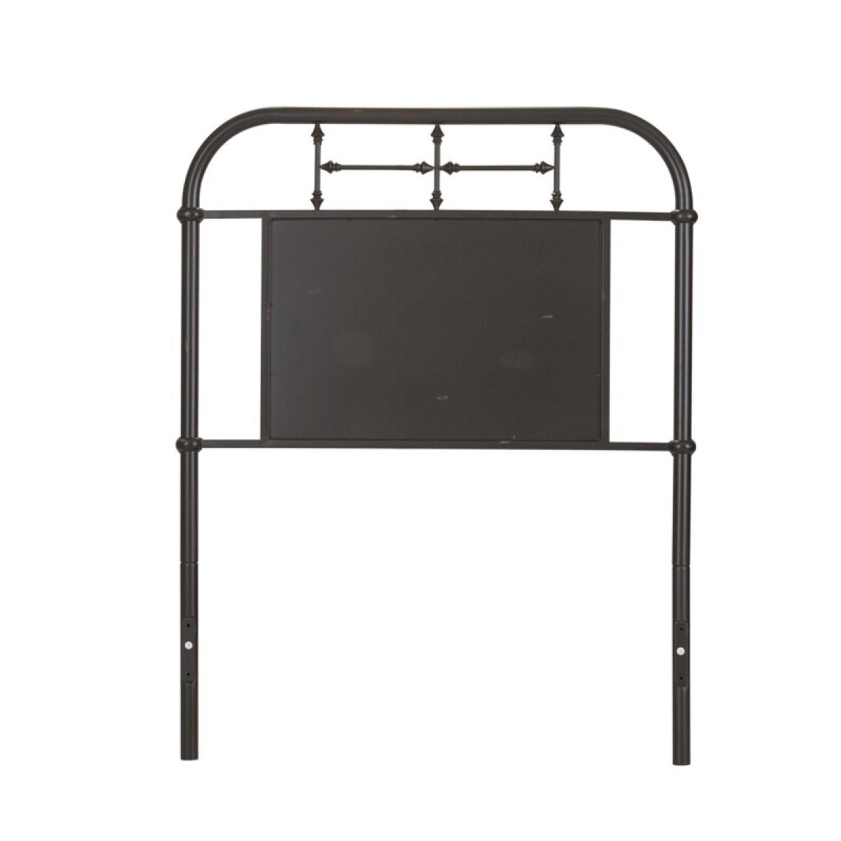 Vintage Series Twin Metal Headboard - Black - Image 3