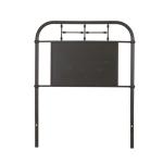 Vintage Series Twin Metal Headboard - Black - Image 3
