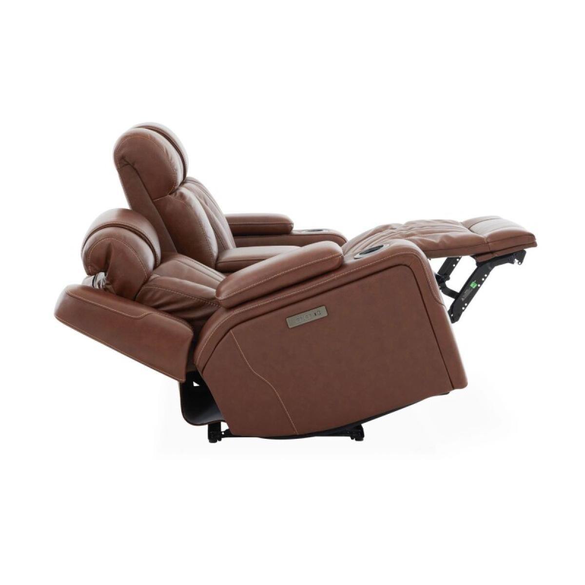 Caswell Loveseat w/ Console P2 & ZG - Image 9