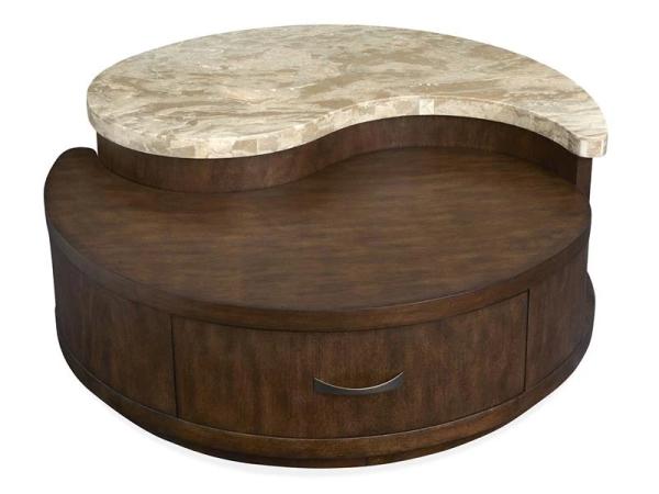 McPherson T6351-45 Round Cocktail Table w/Casters - Image 8