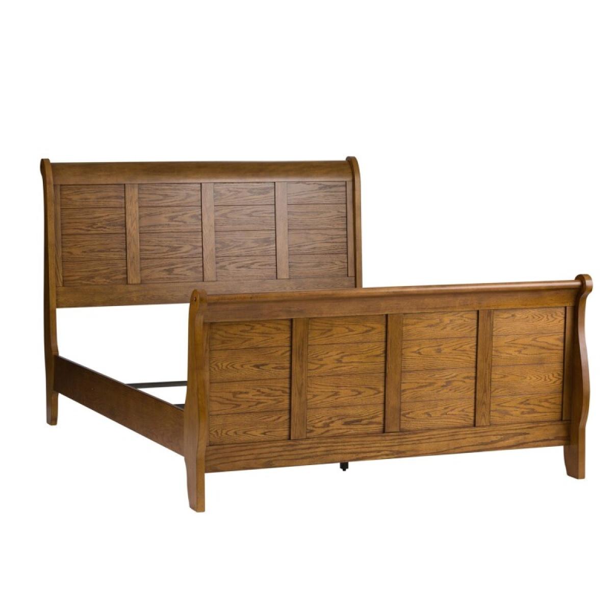 Grandpas Cabin Queen Sleigh Headboard & Footboard (RTA) - Image 3