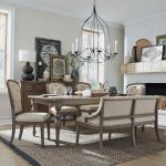 Americana Farmhouse Optional 6 Piece Leg Table Set