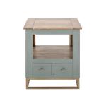 2 Drawer, 1 Shelf, End Table - Timber - Image 3