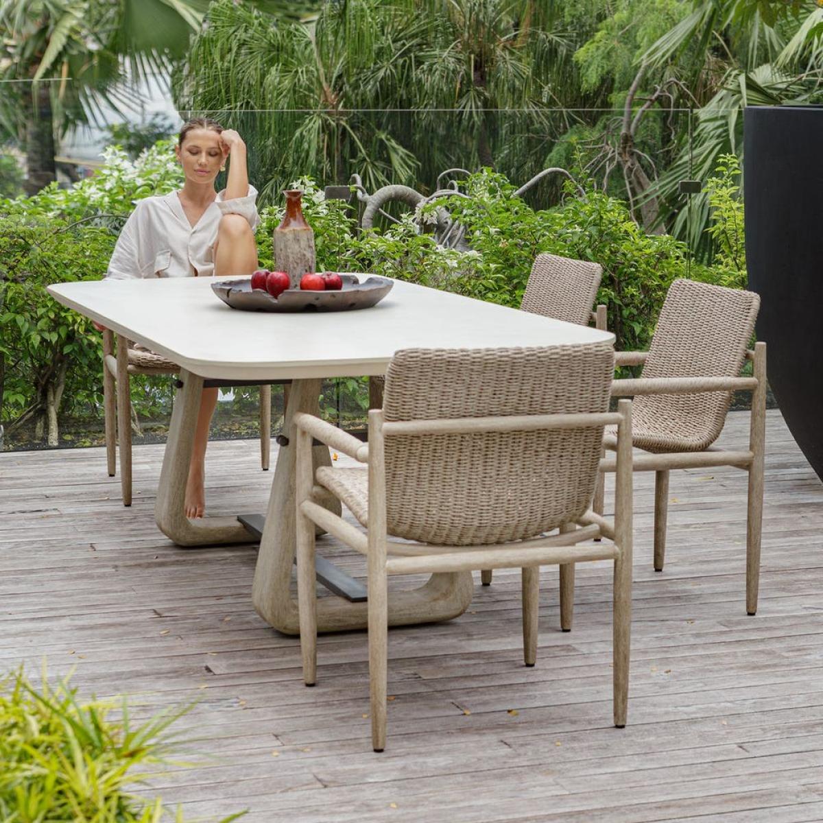 Circa Indoor-outdoor Dining Table, 2 Cartons - Image 3