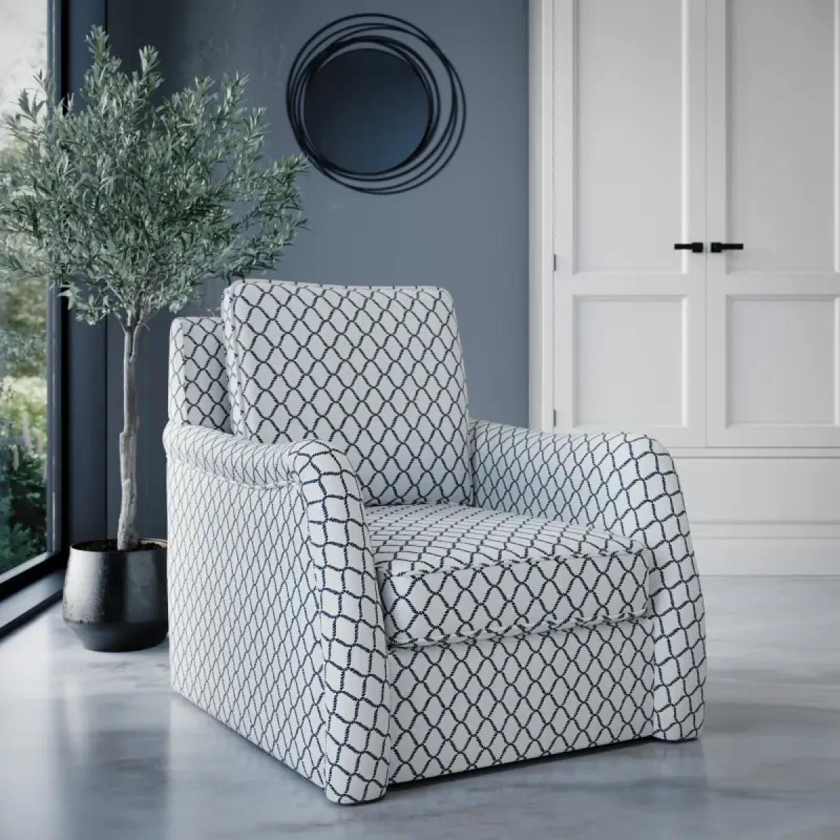 Kennedy Swivel Accent Chair - Image 3