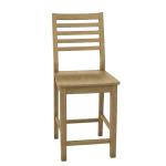 24" Aspen Ladder Back Counter Stool - Image 4