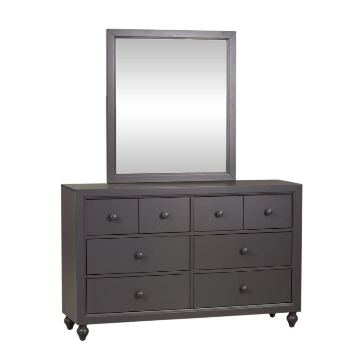 Cottage View Twin Panel Bed, Dresser & Mirror - Image 4