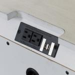 Big Valley 2 Drawer Night Stand w/ Charging Station - Image 8