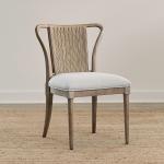 Shaped Corded Back Side Chair (RTA)