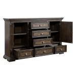 Big Valley 2 Door 6 Drawer Dresser - Image 8