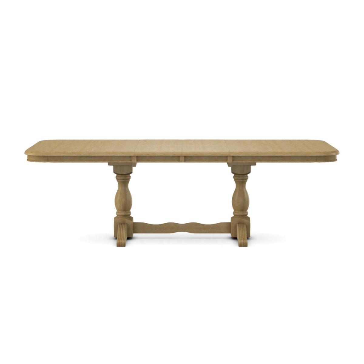 Double Butterfly Leaf Table Top w/ Double Pedestal Base - T-4268XBT - Image 23