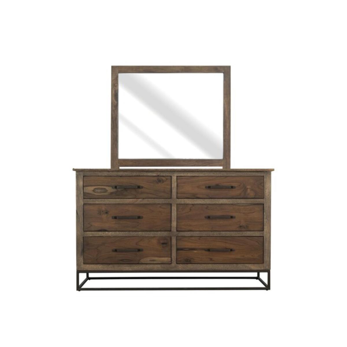 Mirror - Natural Teca - Image 3