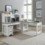 Magnolia Manor L Shaped Desk Set