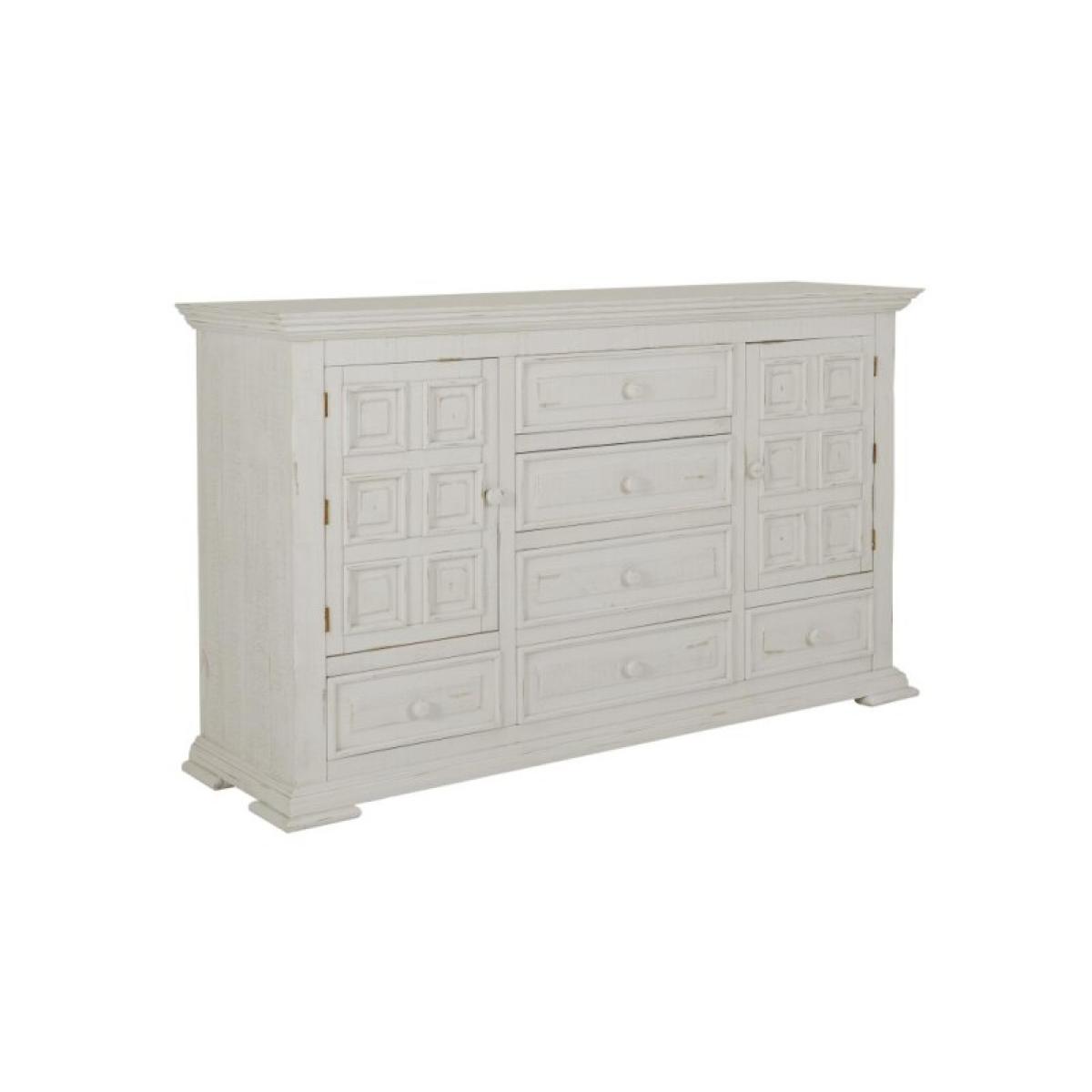 6 Drawer 2 Doors Dresser - Terra - Image 2