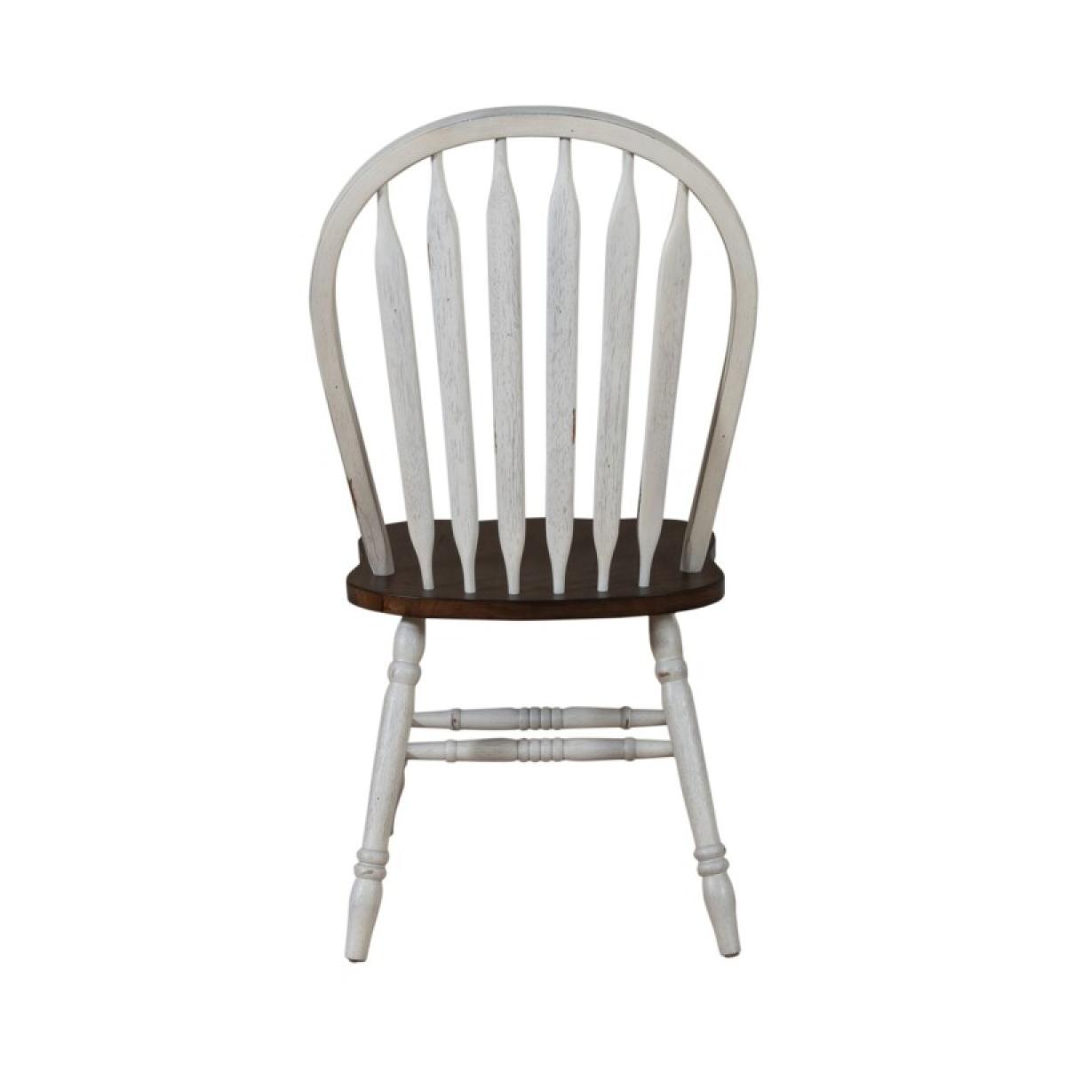 Carolina Crossing Windsor Side Chair- White - Image 6