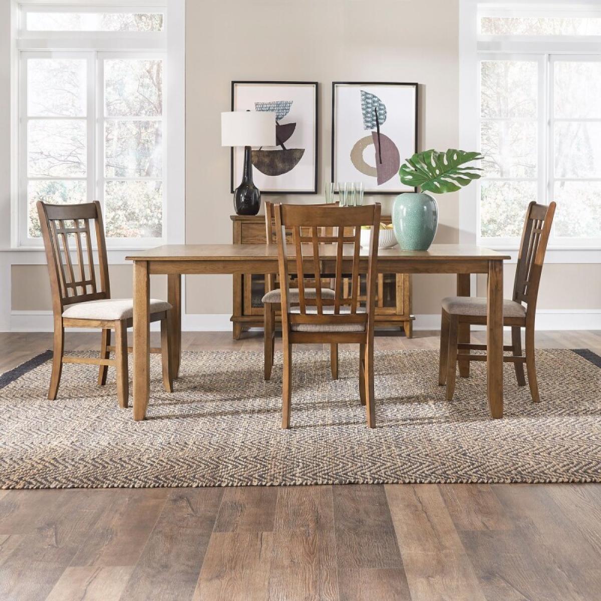 Santa Rosa 5 Piece Rectangular Table Set - Image 2