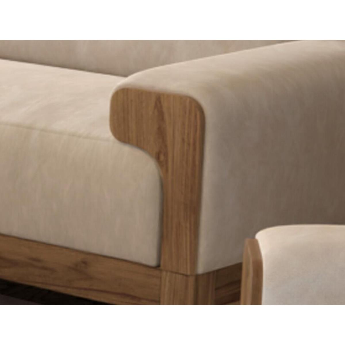 Wooden Frame & Base, Sofa - Sedona - Image 8