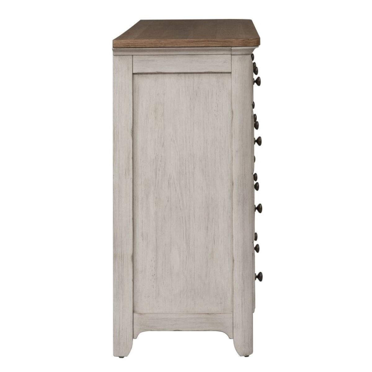 Farmhouse Reimagined 8 Drawer Dresser - Image 5