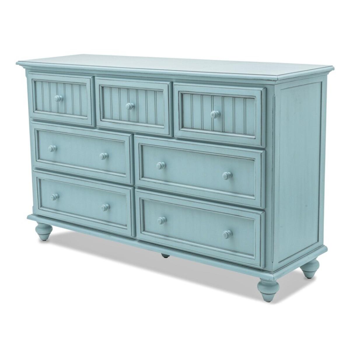 Monaco Bleu 7 Drawer Dresser - Image 2