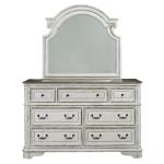 Magnolia Manor Queen Panel Bed, Dresser & Mirror, Chest - Image 5