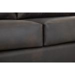 Wooden Frame, Upholstered Sofa - Walnut - Image 11