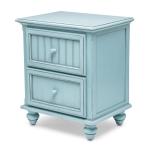 Monaco Bleu 2 Drawer Electrified Nightstand