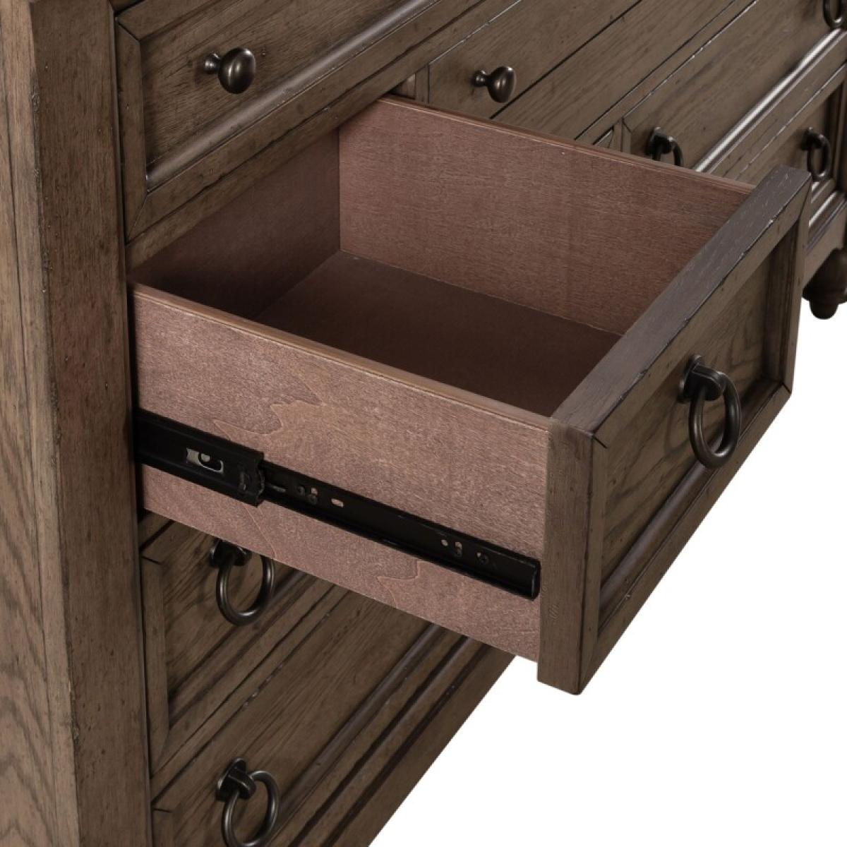 Americana Farmhouse 9 Drawer Dresser - Image 11