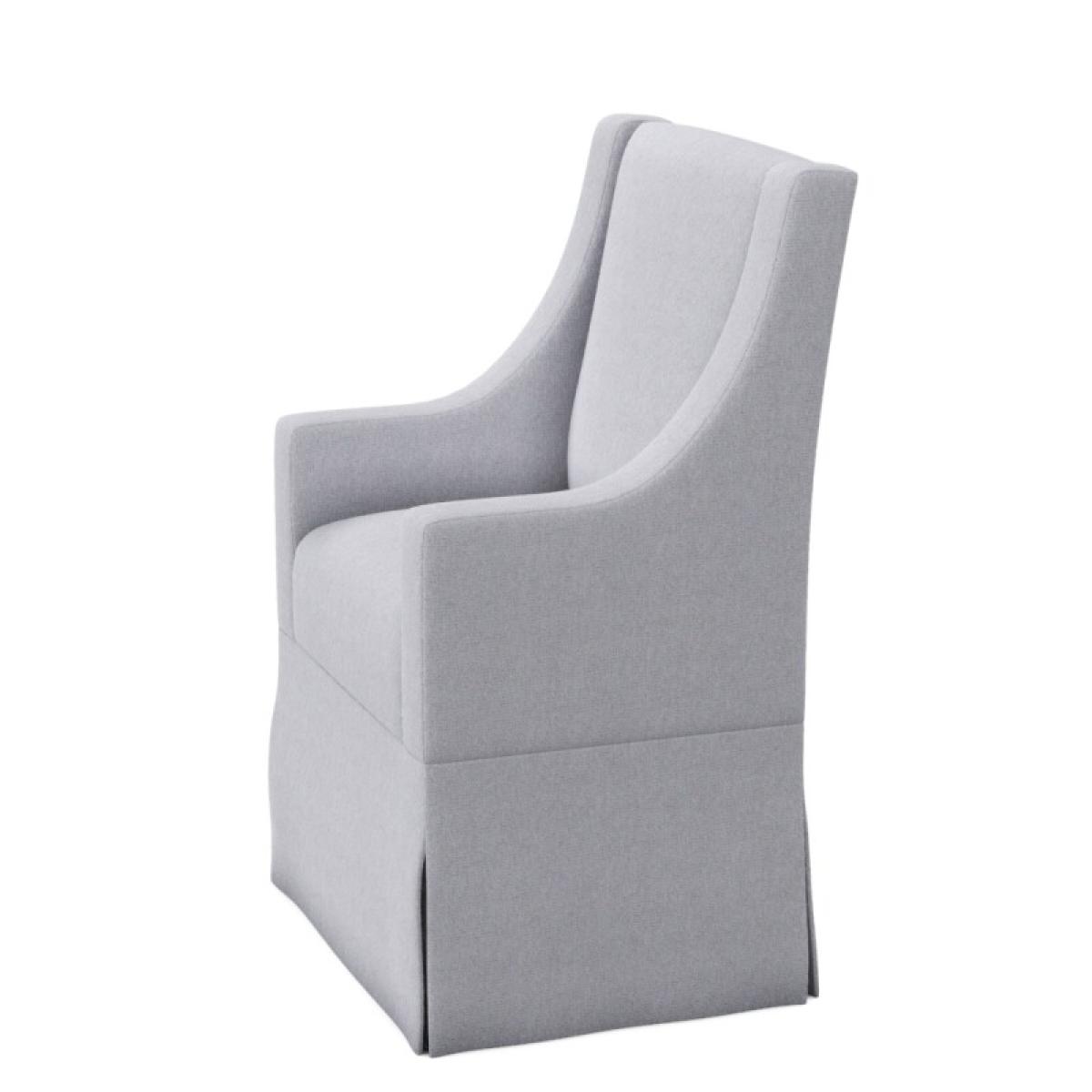Slope Arm Slip Cover Chair - Image 12