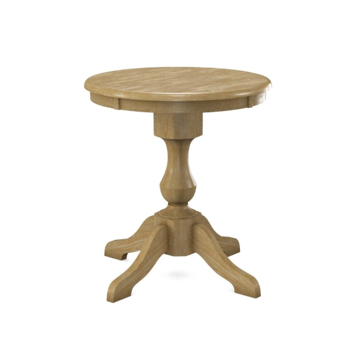 Build Your Own Pedestal Table w/ 30"H Small Pedestal for Solid Tops - Image 9