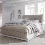 Magnolia Manor Queen Uph Sleigh Bed