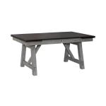 Newport 5 Piece Trestle Table Set - Image 3