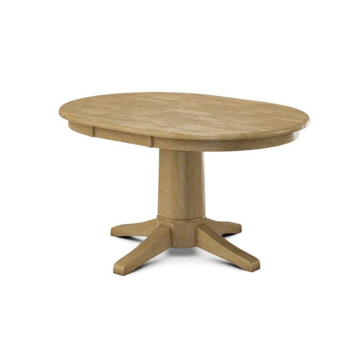 Build Your Own Pedestal Table w/ 30"H Transitional Pedestal for Extension Tops - Image 8