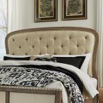 Queen Tufted Panel Headboard