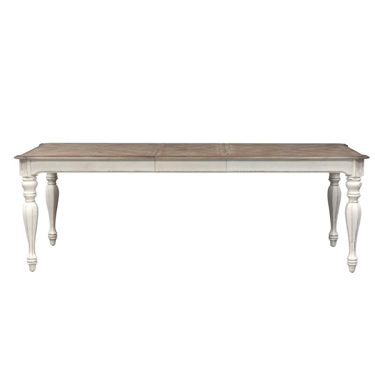 Magnolia Manor Opt 7 Piece Leg Table Set - Image 4