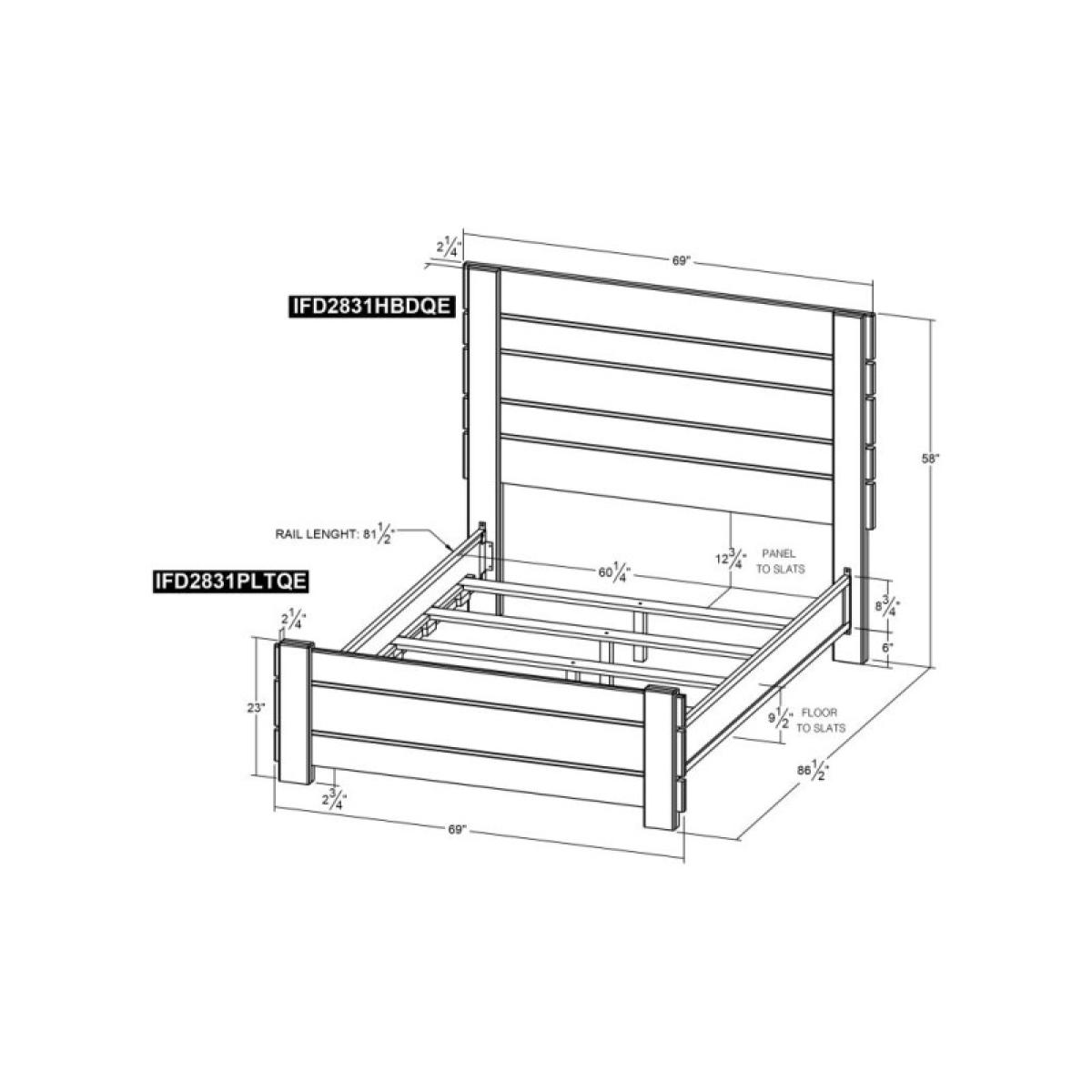 5/0 Queen Headboard - Merida - Image 4