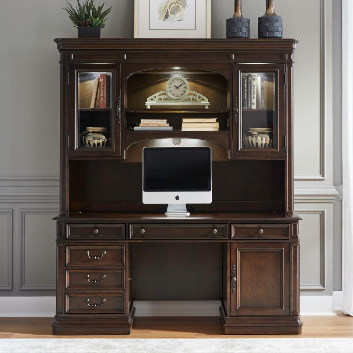 Brayton Manor Jr Executive Credenza Set - Image 2