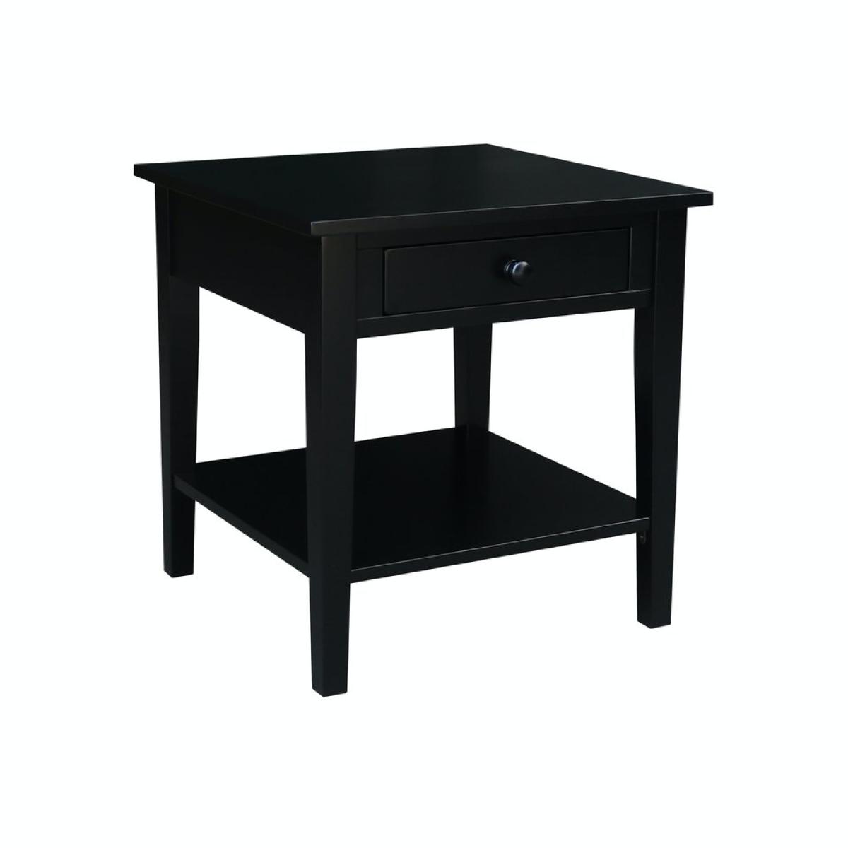 Destinations Collection - Spencer End Table in Black - Image 2