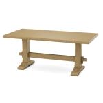 Trestle Solid Table Top w/ Trestle Table Base - T-7236B - Image 25