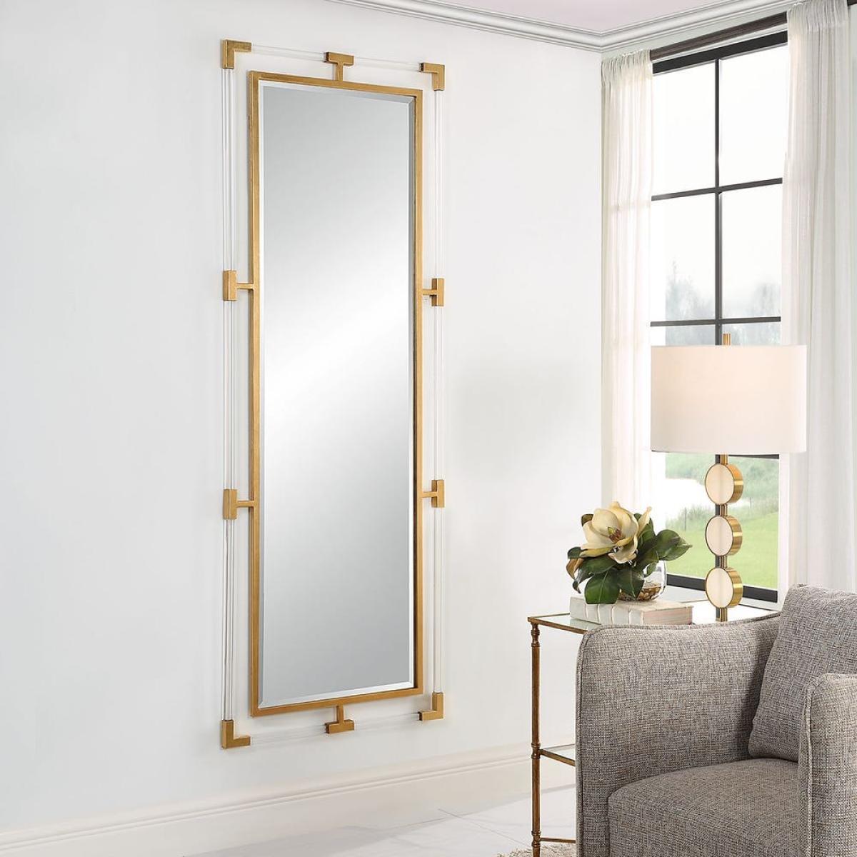 Balkan Tall Mirror, Gold - Image 5