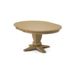 Build Your Own Pedestal Table w/ 48" x 66" Butterfly Leaf Extension Tabletop w/Half Bullnose Edge - Image 20
