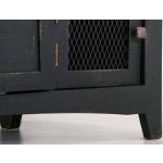 4 Sliding Doors, 4 Metal Mesh Doors Cocktail Table - Pueblo - Image 11