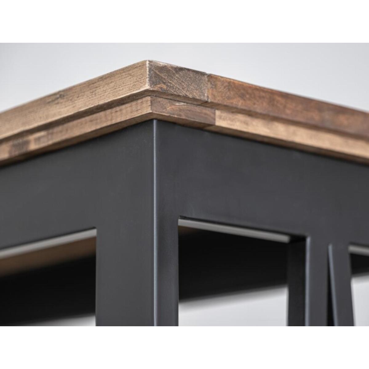 4 Shelves, Bookcase - Loft Brown - Image 5