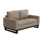 Metal & Wood Base, Loveseat - Blackburn