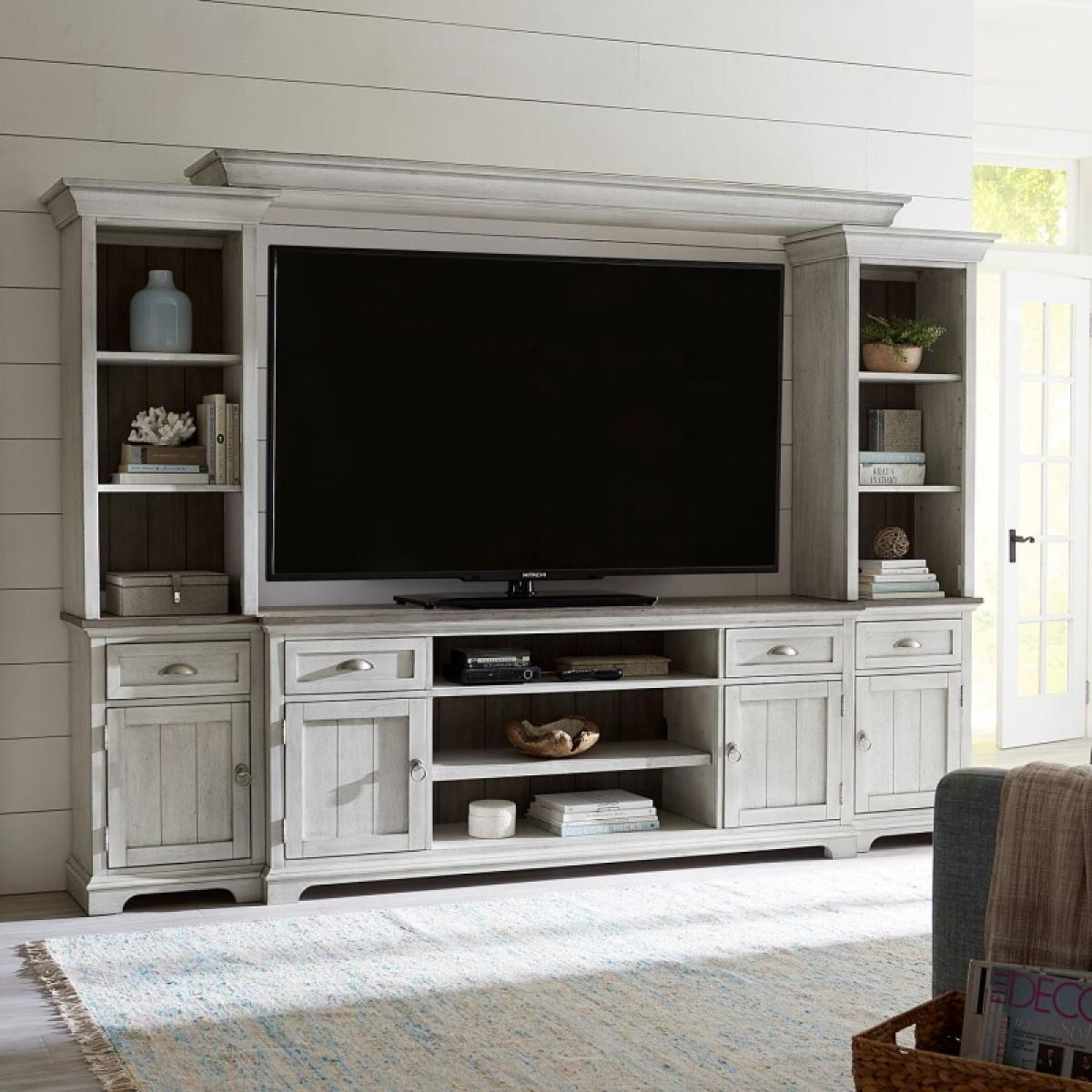Entertainment Center with Piers - Image 2