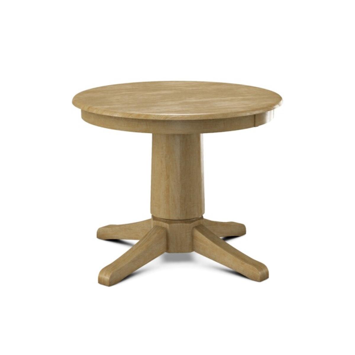Build Your Own Pedestal Table w/ 30"H Transitional Pedestal for Solid Tops - Image 27
