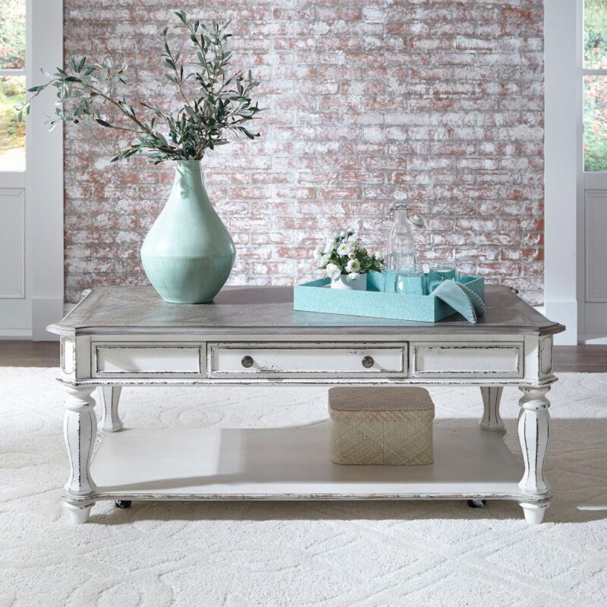 Magnolia Manor Rectangular Cocktail Table - Image 2