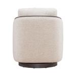 Nora Uph Swivel Accent Chair - Dark Brown - Image 6